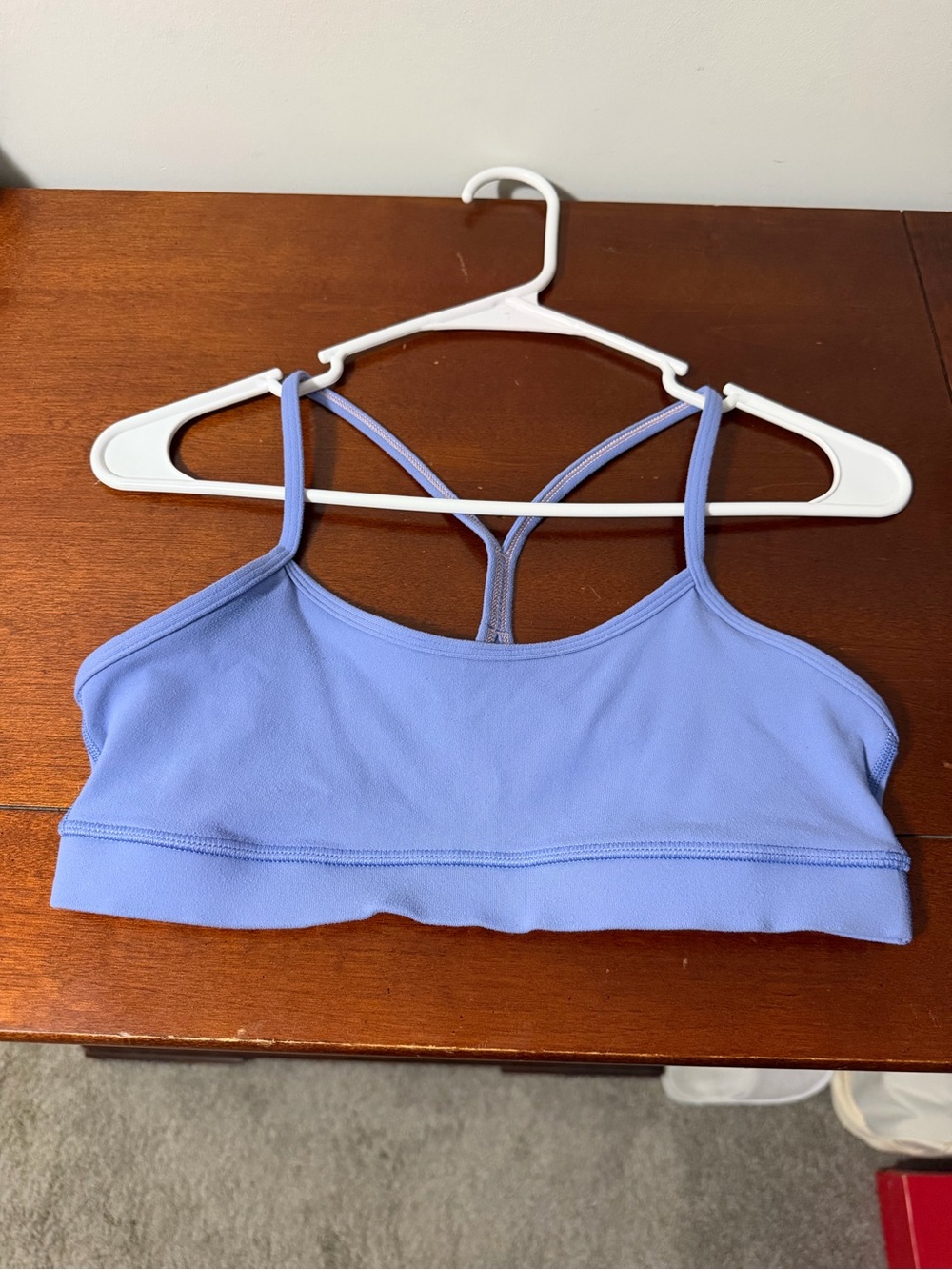 Lululemon Flow Y Bra Periwinkle Size 6- older style